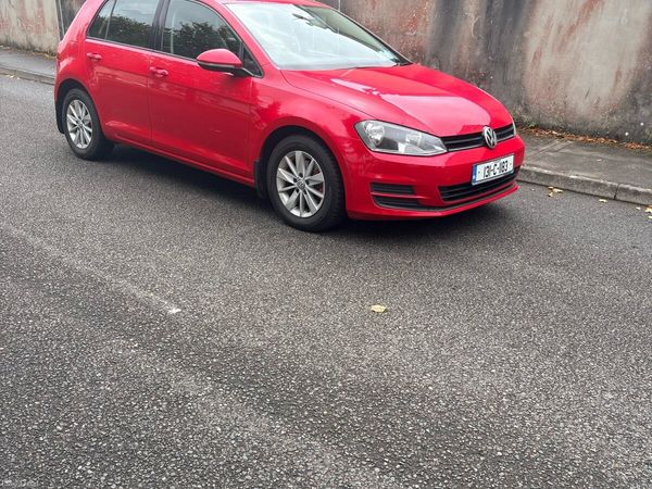 Volkswagen Golf Estate, Diesel, 2013, Red