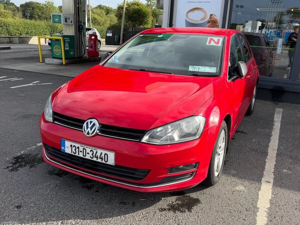 Volkswagen Golf Estate, Diesel, 2013, Red