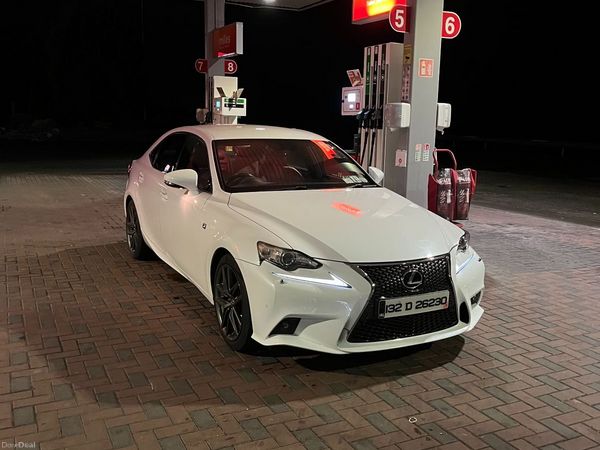 Lexus IS Saloon, Petrol, 2013, White