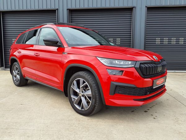 Skoda Kodiaq SUV, Diesel, 2022, Red