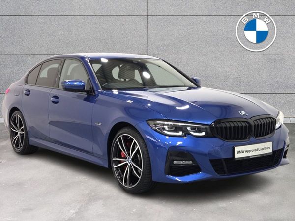 BMW 3-Series Saloon, Petrol Plug-in Hybrid, 2021, Blue