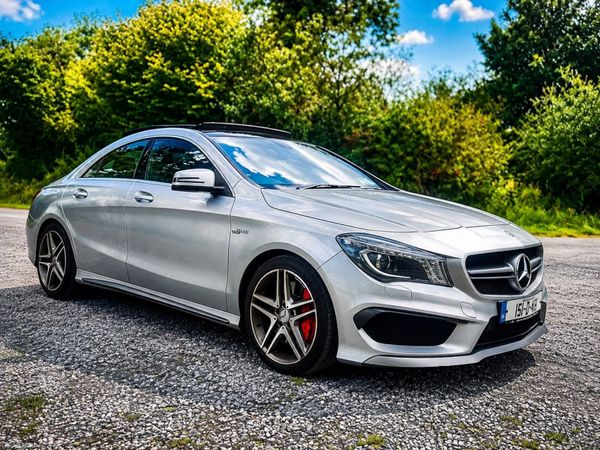 Mercedes-Benz CLA Saloon, Petrol, 2015, Silver