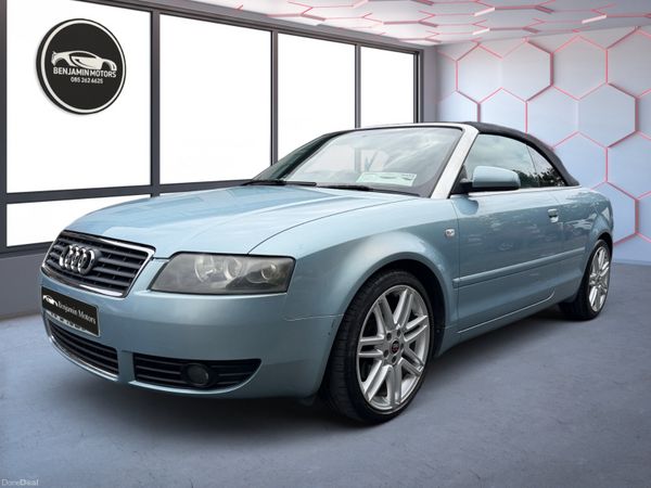 Audi A4 Convertible, Petrol, 2005, Blue