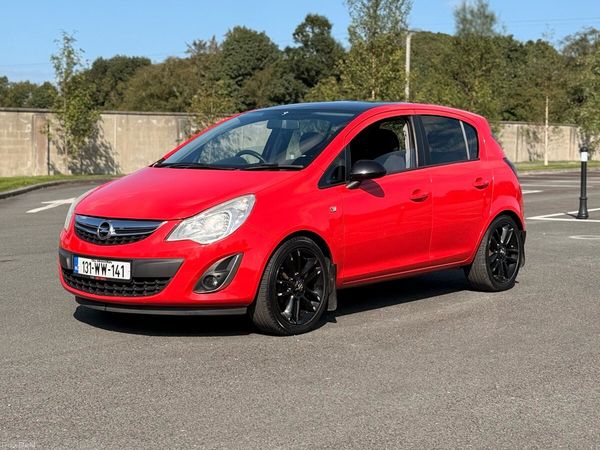 Opel Corsa Hatchback, Petrol, 2013, Red
