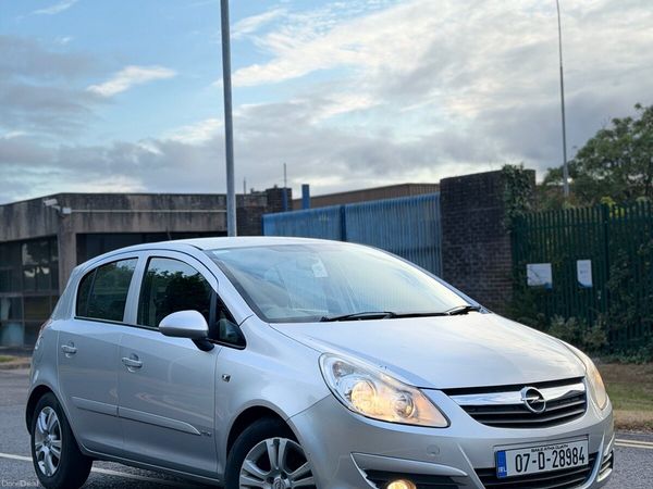 Opel Corsa Hatchback, Petrol, 2007, Silver