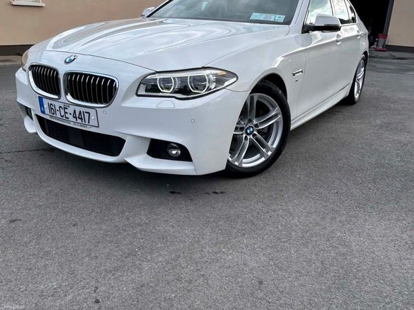 BMW 5-Series Saloon, Diesel, 2016, White