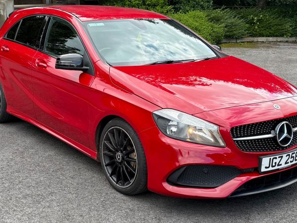 Mercedes-Benz A-Class Hatchback, Petrol, 2018, Red