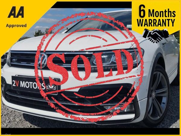 Volkswagen Tiguan SUV, Diesel, 2017, White