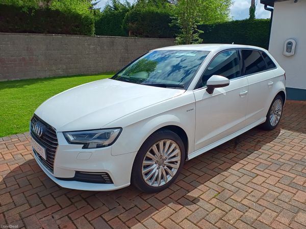 Audi A3 Hatchback, Petrol Plug-in Hybrid, 2018, White