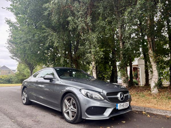 Mercedes-Benz C-Class Coupe, Diesel, 2017, Grey