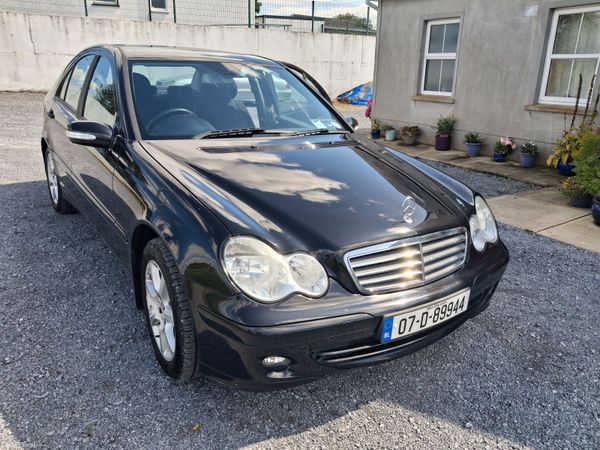 Mercedes-Benz C-Class Saloon, Petrol, 2007, Black