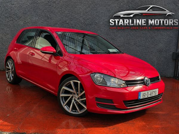 Volkswagen Golf Hatchback, Diesel, 2015, Red