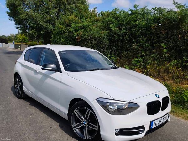 BMW 1-Series Hatchback, Petrol, 2014, White