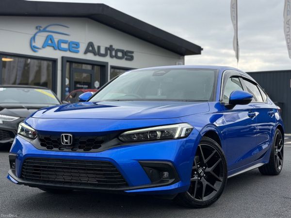Honda Civic Saloon, Petrol, 2022, Blue