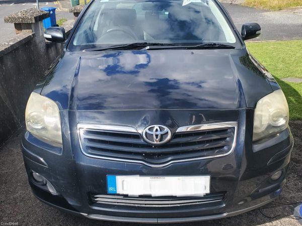 Toyota Avensis Saloon, Petrol, 2007, Black