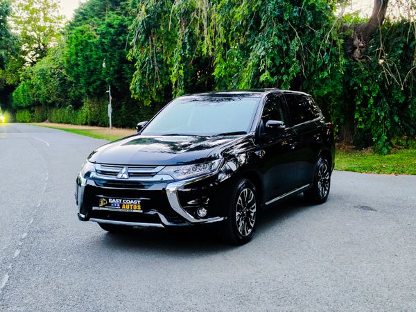 Mitsubishi Outlander SUV, Petrol Plug-in Hybrid, 2018, Black