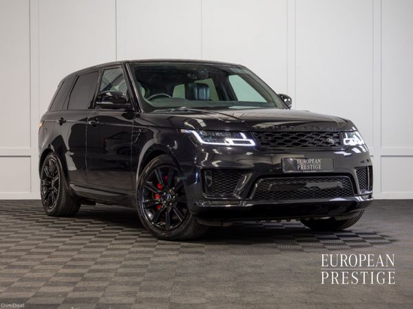 Land Rover Range Rover Sport SUV, Petrol Plug-in Hybrid, 2022, Black