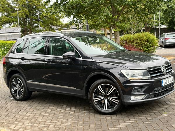 Volkswagen Tiguan SUV, Diesel, 2016, Black