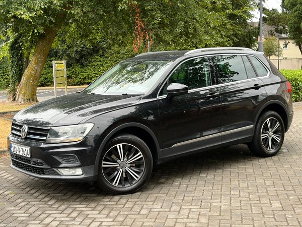 Volkswagen Tiguan SUV, Diesel, 2016, Black