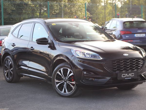 Ford Kuga SUV, Petrol Plug-in Hybrid, 2022, Black