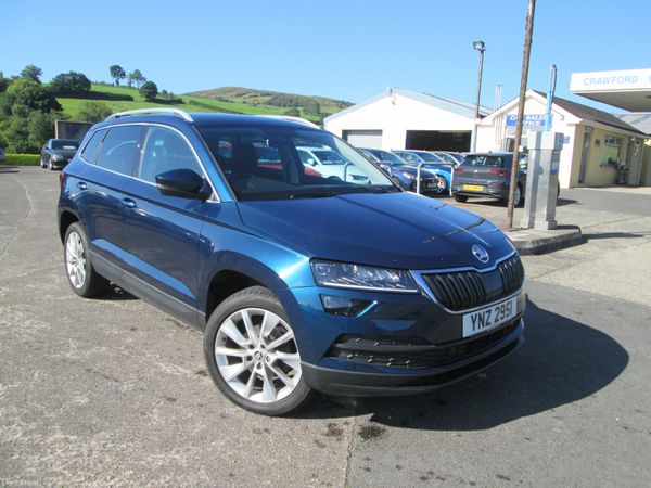 Skoda Karoq SUV, Diesel, 2018, Blue