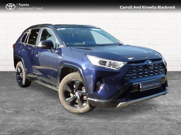 Toyota RAV4 SUV, Petrol Hybrid, 2020, Blue