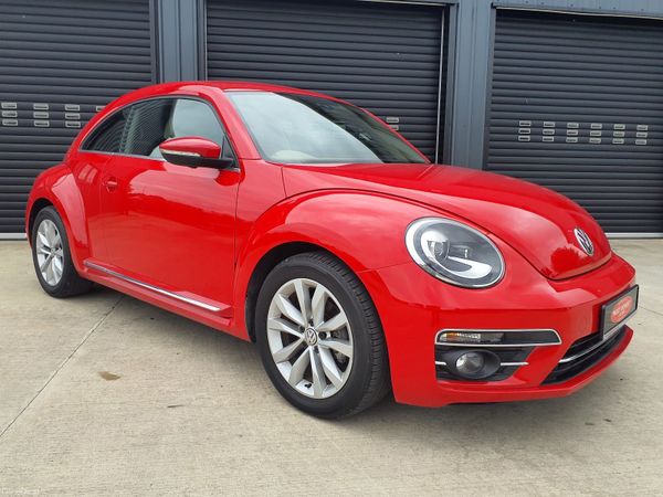 Volkswagen Beetle Coupe, Petrol, 2018, Red