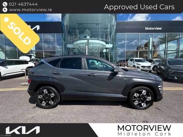 Hyundai KONA SUV, Petrol Hybrid, 2023, Grey