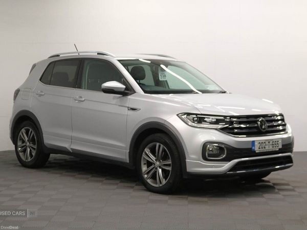Volkswagen T-Cross Estate/Jeep, Petrol, 2020, Silver