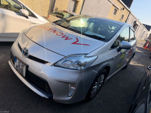 Toyota Prius Hatchback, Petrol Hybrid, 2012, Silver