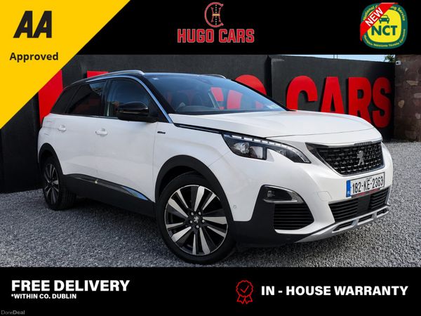 Peugeot 5008 MPV, Diesel, 2018, White