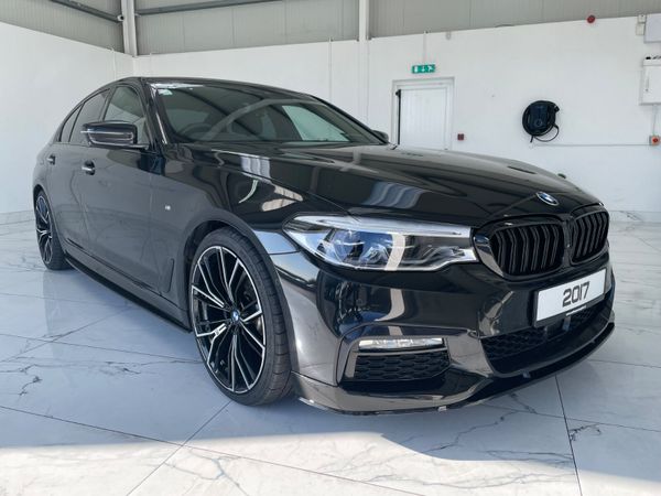 BMW 5-Series Saloon, Diesel, 2017, Black
