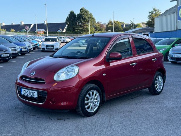 Nissan March Hatchback, Petrol, 2013, Red