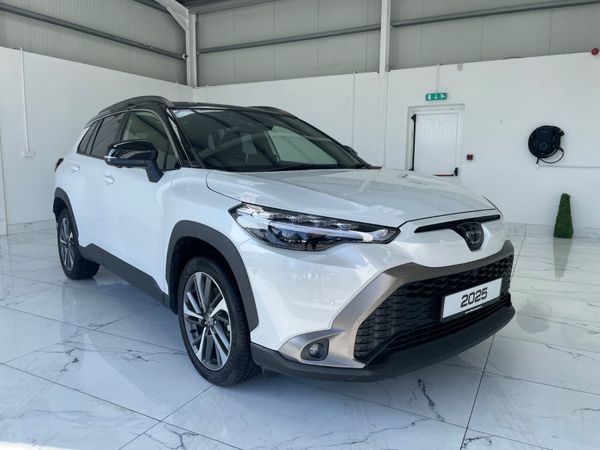 Toyota Corolla Cross Estate, Petrol Hybrid, 2025, White