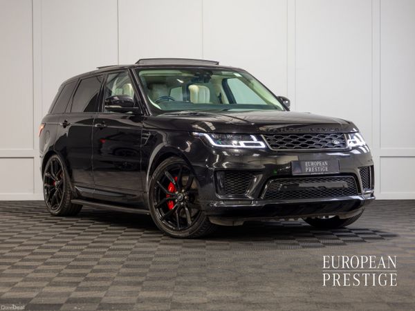 Land Rover Range Rover Sport SUV, Petrol Plug-in Hybrid, 2021, Black