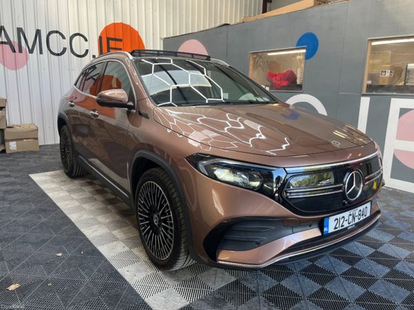 Mercedes-Benz EQA SUV, Electric, 2021, Gold
