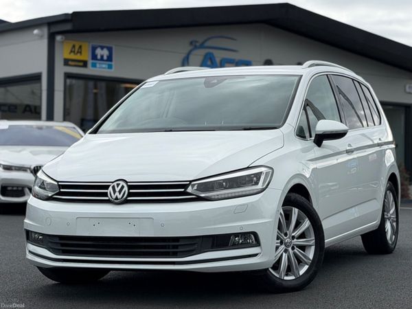 Volkswagen Touran MPV, Diesel, 2019, White
