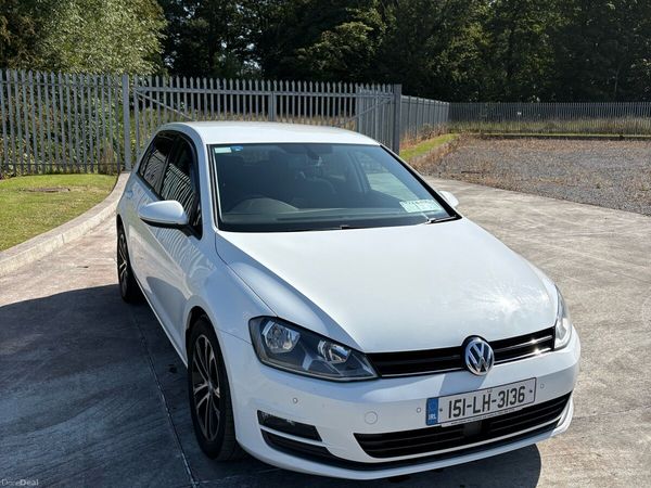 Volkswagen Golf Hatchback, Diesel, 2015, White