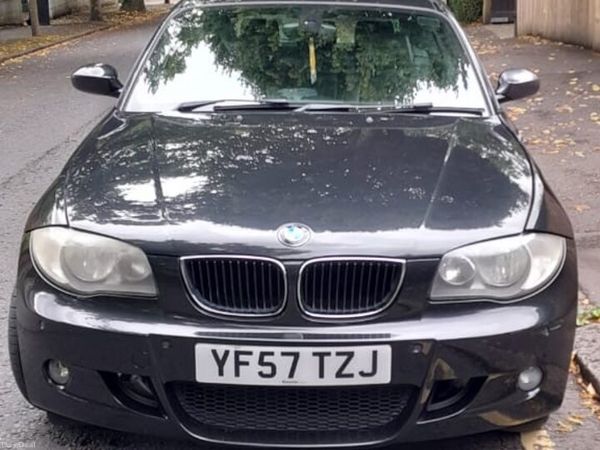 BMW 1-Series Hatchback, Petrol, 2007, Black