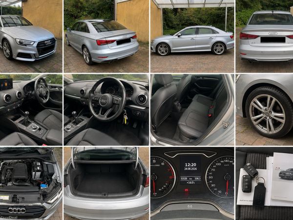 Audi A3 Saloon, Petrol, 2019, Grey
