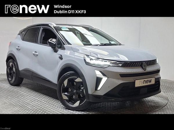 Renault Captur Hatchback, Petrol Hybrid, 2024, Grey