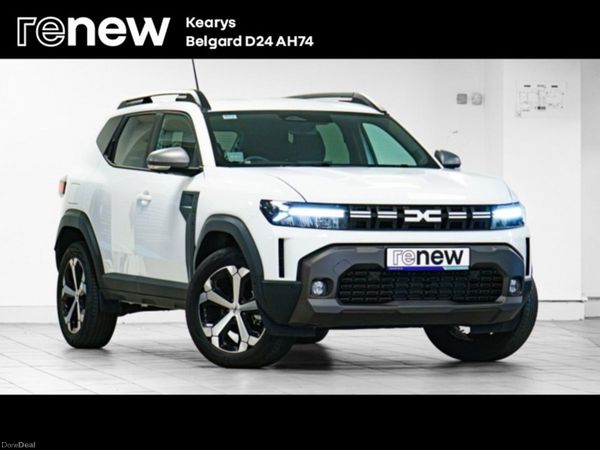 Dacia Duster SUV, Petrol Hybrid, 2026, White