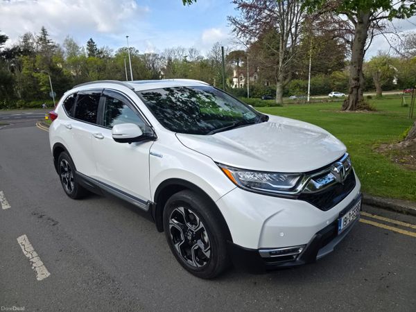 Honda CR-V SUV, Petrol Hybrid, 2019, White