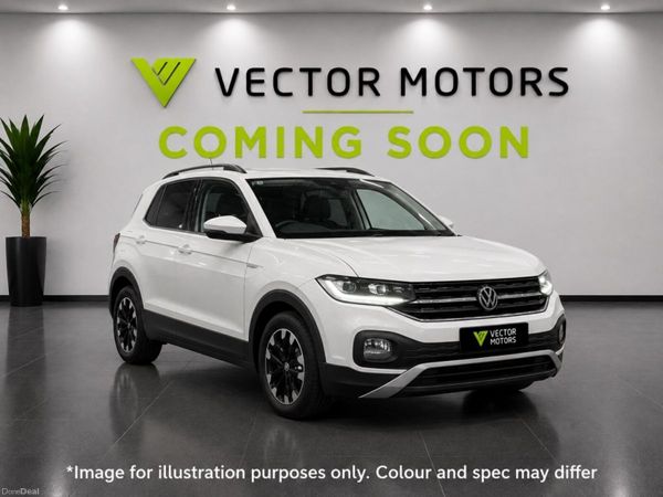 Volkswagen T-Cross SUV, Petrol, 2022, White