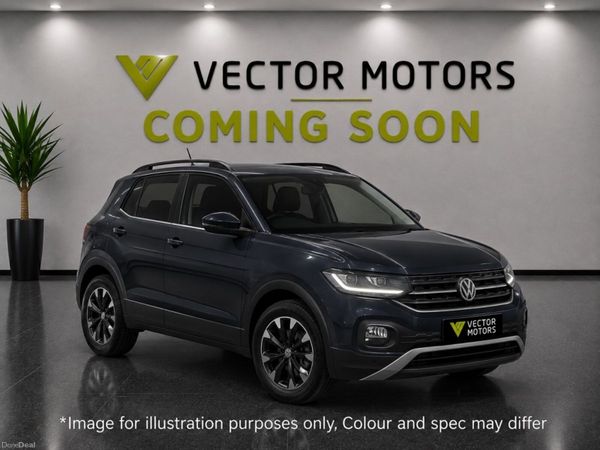 Volkswagen T-Cross SUV, Petrol, 2021, Black