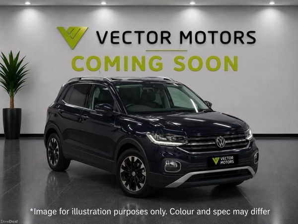 Volkswagen T-Cross SUV, Petrol, 2021, Black