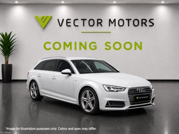 Audi A4 Estate, Petrol, 2018, White