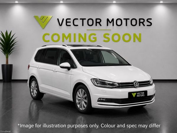 Volkswagen Touran MPV, Diesel, 2020, White