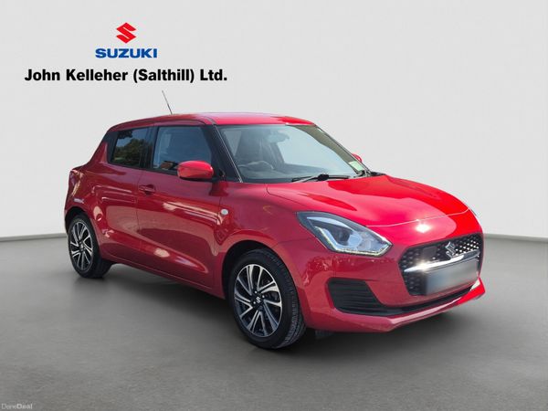 Suzuki Swift Hatchback, Petrol, 2023, Red