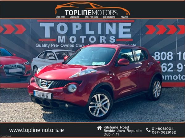 Nissan Juke SUV, Diesel, 2014, Red